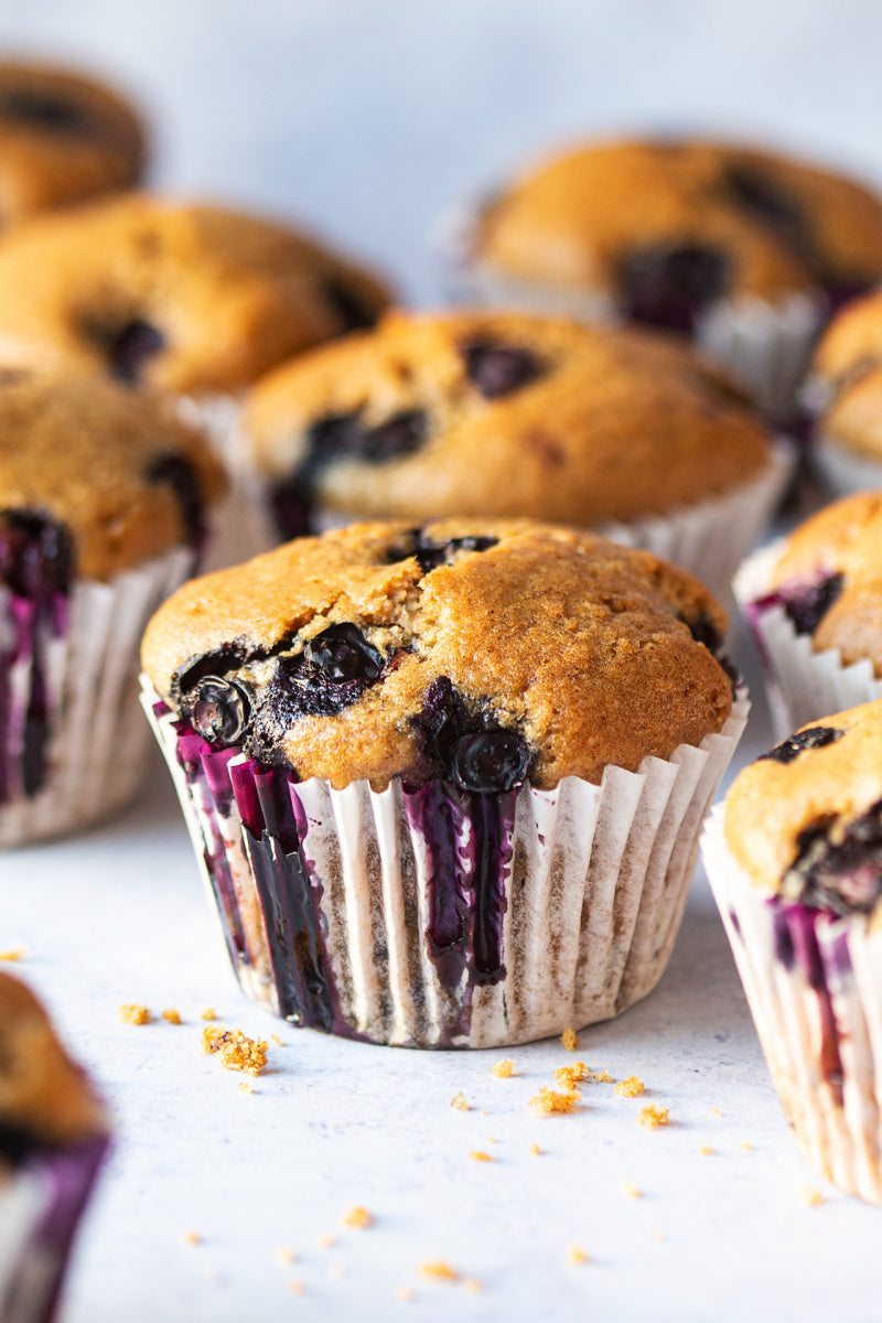 Vegan Sea Moss Blueberry Muffin